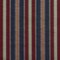 Navy Stripe - Blue,Red & Burgundy Stripe Upholstery Fabric 54 Inches"